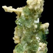 Fluorite, quartz MONGOLIA