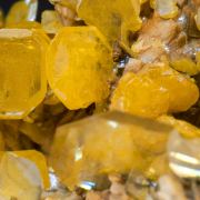 Wulfenite with Dolomite