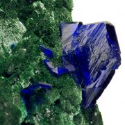 Azurite, malachite
