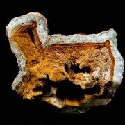 Smithsonite pseudomorph after Calcite