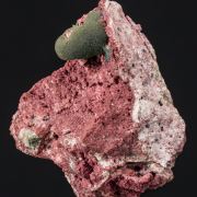 Kolwezite on Cobaltian Calcite
