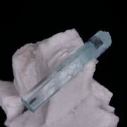 AQUAMARINE on ALBITE - Nyet-Bruk, Pakistan