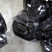 Quartz (doubly-terminated) with Cassiterite