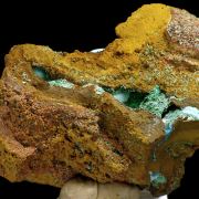 Rosasite, malachite