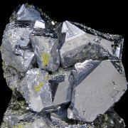 Galena, calcite