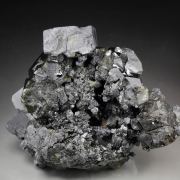 twinned GALENA, gemmy SPHALERITE var. CLEIOPHANE