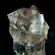 Hematite with Rutile on Quartz var. Smoky Quartz