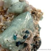 Wardite & Goyazite on Lazulite