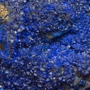 Azurite with Chalcopyrite and Malachite