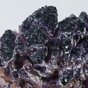 Fluorite with Calcite and Gypsum