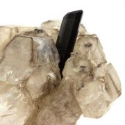 Quartz + Tourmaline.