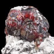 Sphalerite with Dolomite and Siderite