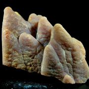 Smithsonite perimorph on Calcite