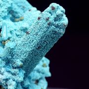 Chrysocolla, malachite, pseudo. after azurite