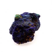 Chessylite ( Azurite ) + Cuprite.