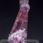 Elbaite (variety rubellite) with 'lepidolite'
