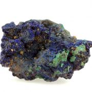 Chessylite ( Azurite ) + Malachite.