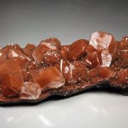 CALCITE with HEMATITE inclusions