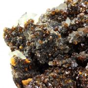 Sphalerite + Calcite.