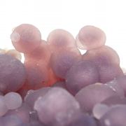 Quartz / (var. - Chalcedony) / (var. - Agate) / (Grape Chalcedony / Grape Agate) with Celadonite
