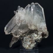 Quartz (variety faden quartz) with Chlorite inclusions