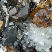 Bournonite with Sphalerite and Quartz