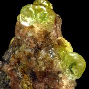 Opal var. hyalite CRAZY FLUORESCENCE