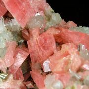 Rhodochrosite with Fluorite, Quartz, Pyrite and Galena