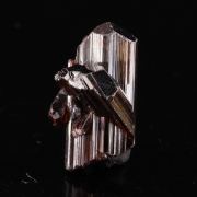 Rutile (superb GEMMY{!} reticulated floater twinned crystal group - Diamantina, Minas Gerais, Brazil