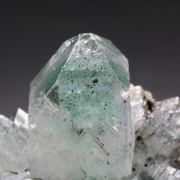 BARYTE with  MALACHITE inclusions