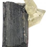 Tourmaline, quartz