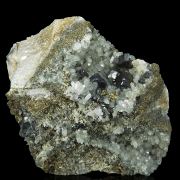 Bournonite, Quartz, Pyrite
