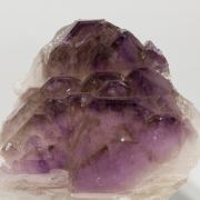 Quartz (variety amethyst) with Quartz