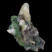 Tarnowitzite with Malachite