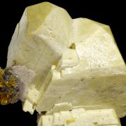 Microcline, stilbite