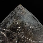 Schorl Tourmaline in Quartz