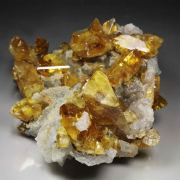 gem BARYTE bi-terminated, QUARTZ