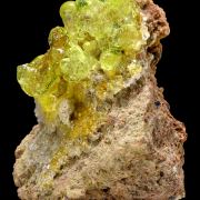 Opal var. hyalite CRAZY FLUORESCENCE