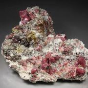 GARNET var. GROSSULAR, VESUVIANITE