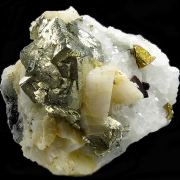 Pyrite, chalcopyrite, dolomite, quartz GERMANY