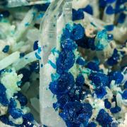 Veszelyite with Quartz