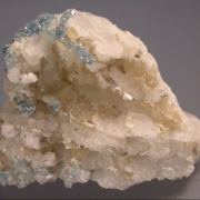 Fluorapatite & Muscovite on Albite