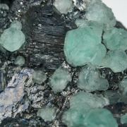 Geocronite with Fluorite