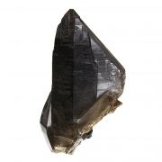 Quartz / (var - “Smoky”) / (“floater”) / with Goethite