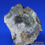 Super rare Johnsomervilleite with Jahnsite-(CaMnFe), Phosphosiderite, and Vivianite.