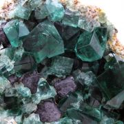 Fluorite + Galena.