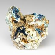 Veszelyite with Hemimorphite