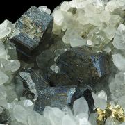 Bournonite, Quartz, Pyrite