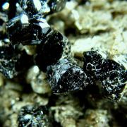 Ilvaite with Calcite and Quartz