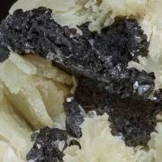 Hematite with Prehnite